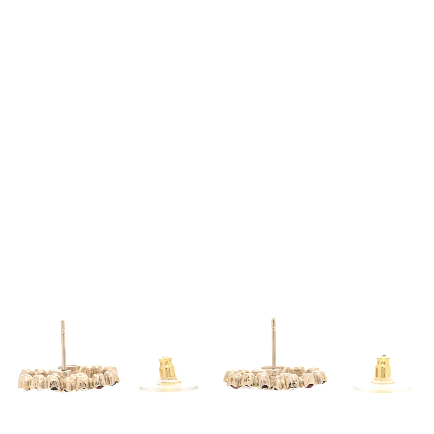 Crystal CC Earrings Multicolor