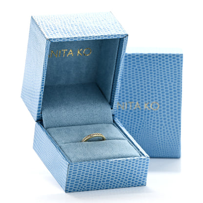 Anita Ko 18K Yellow Gold Diamond Single Row Ear Cuff Earring 5 of 5