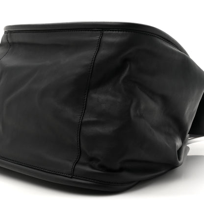 Proenza Schouler Calfskin XL Ruched Tote Black 9 of 10