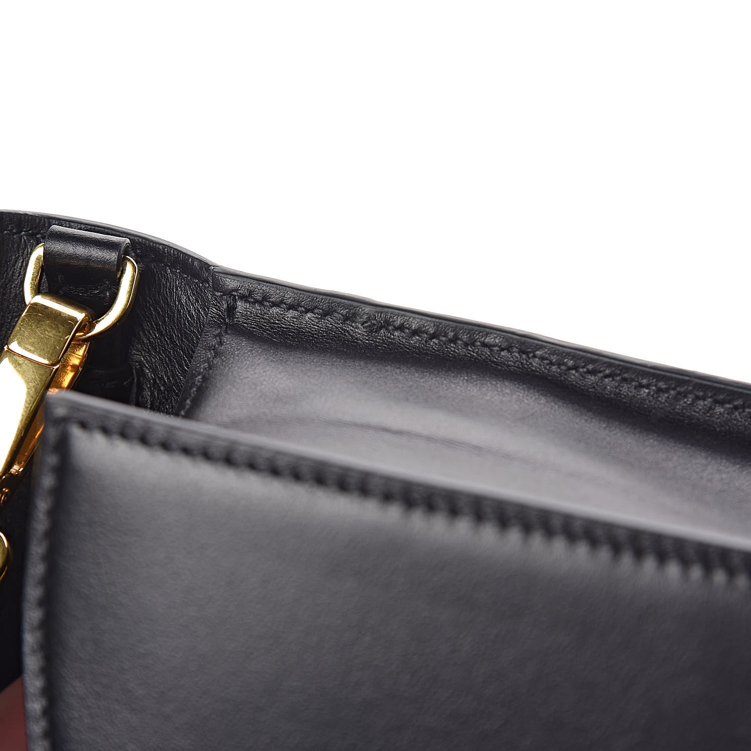 Prada City Calf Ribbon Bag Marmo Black Giada 10 of 13