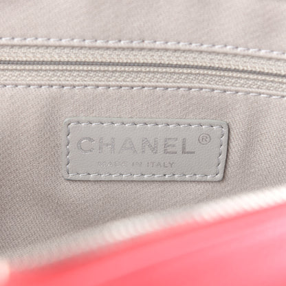 Chanel Caviar Quilted Medium Easy Flap Coral 6 of 9