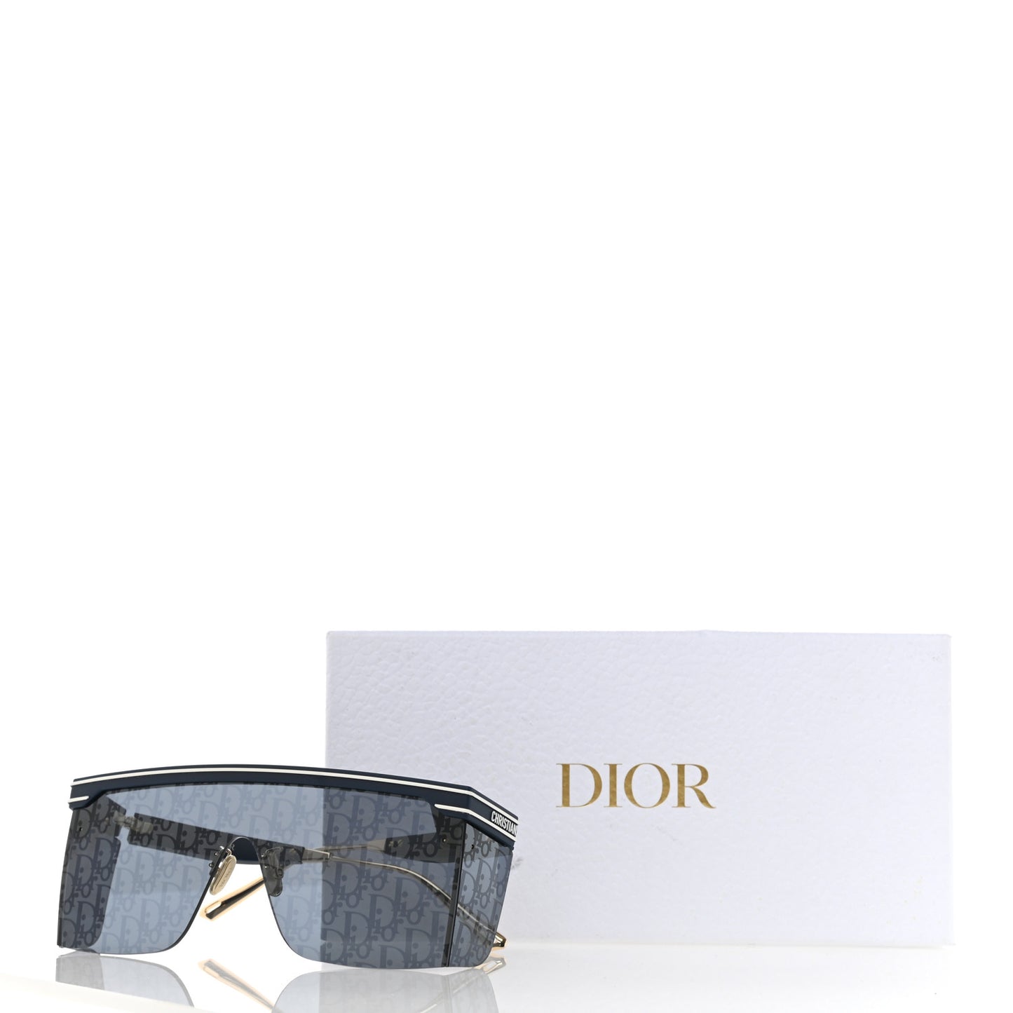 Oblique Diorclub M1U Mask Sunglasses Blue