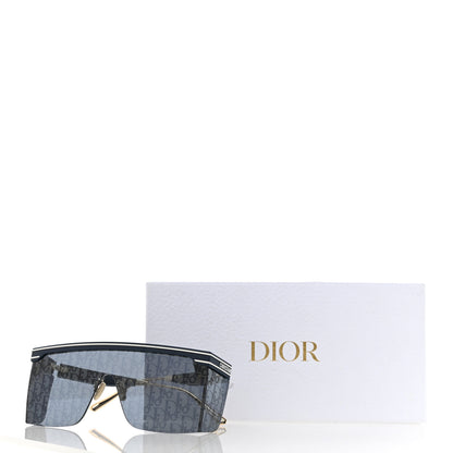 Christian Dior Oblique Diorclub M1U Mask Sunglasses Blue 8 of 9