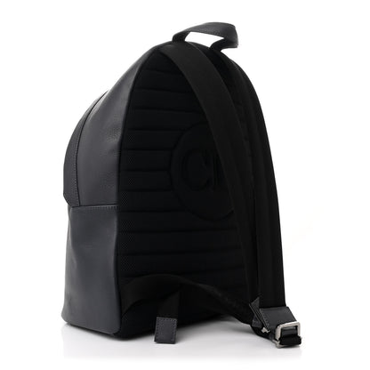 Christian Dior Calfskin Atelier Signature Print Backpack Grey 3 of 11