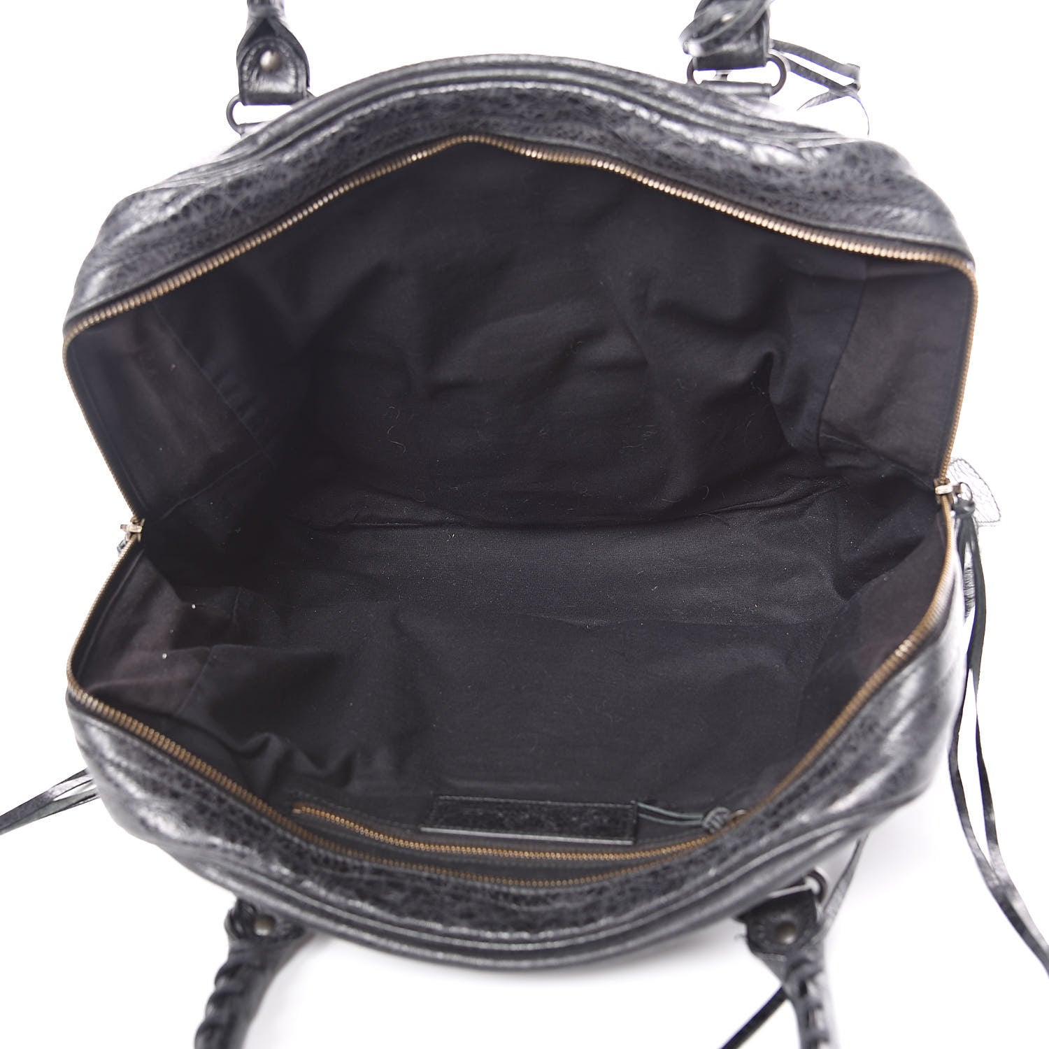 Balenciaga Agneau Classic Hardware Shoulder Bag Black 5 of 16