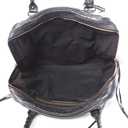 Balenciaga Agneau Classic Hardware Shoulder Bag Black 5 of 16