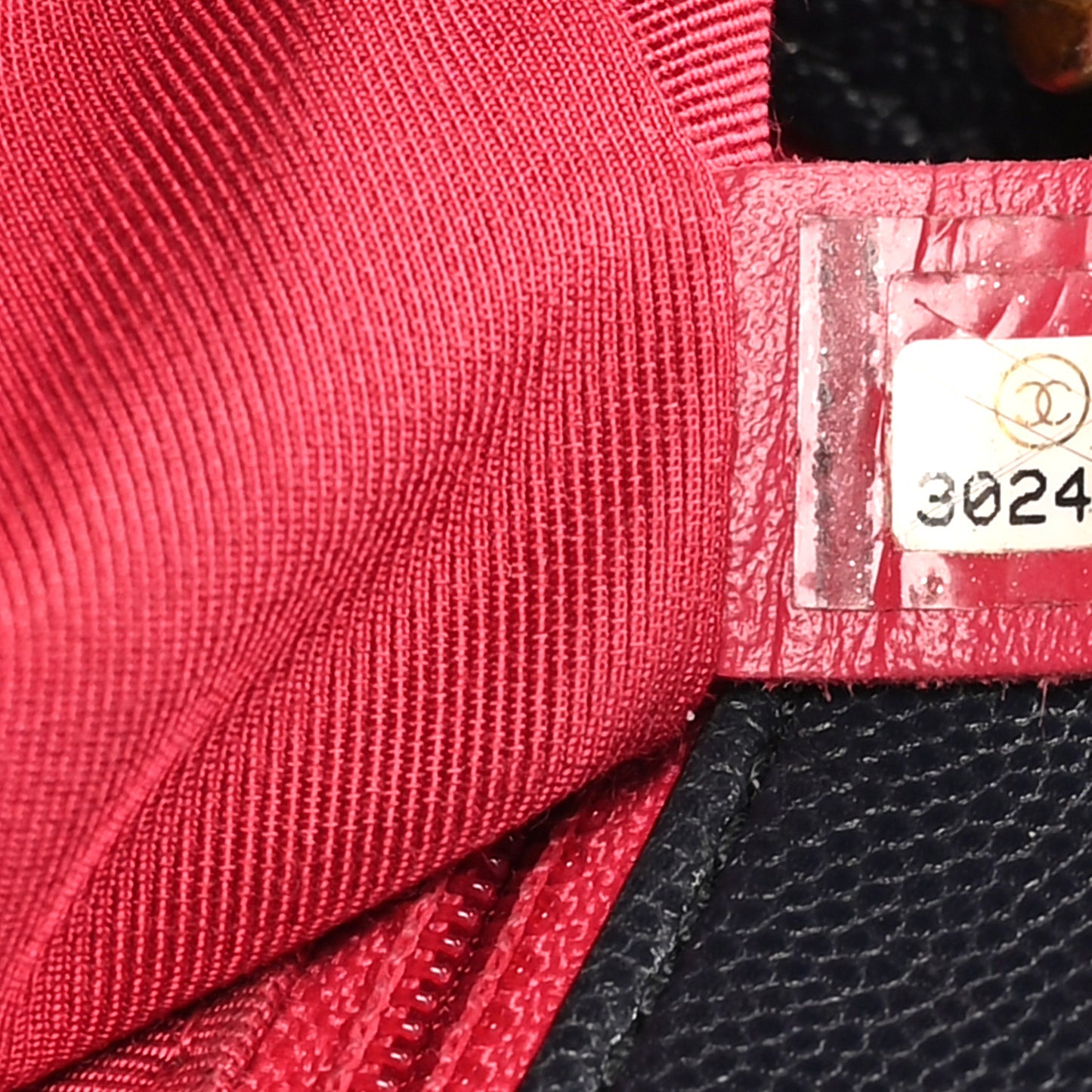 Caviar Quilted Small Fashion Therapy Flap Bag Navy Blue