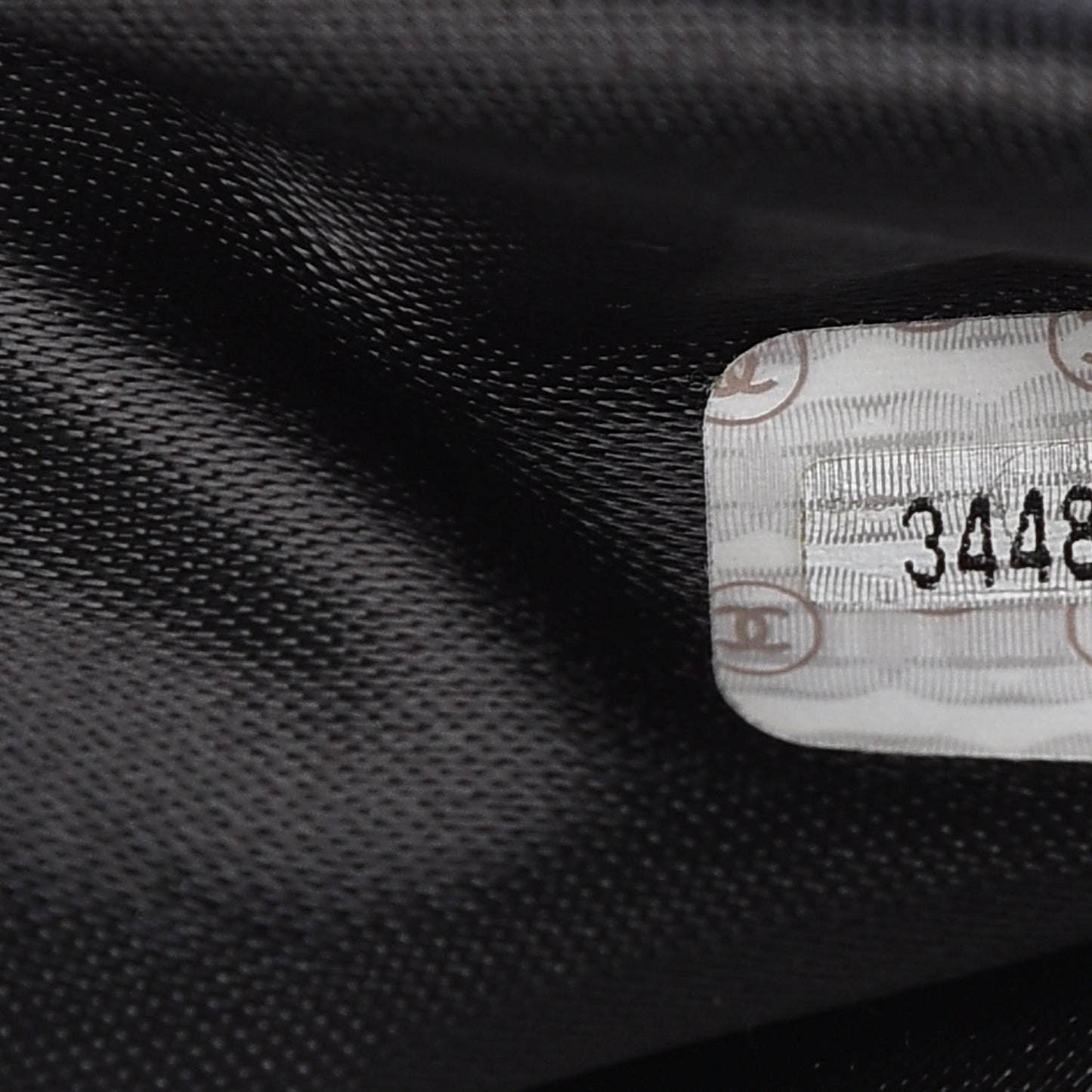Caviar Large CC Shoulder Bag Black