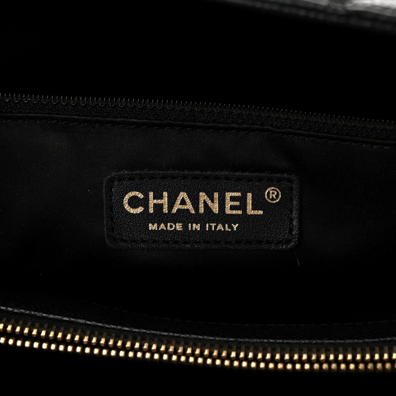 Chanel Caviar Quilted Grand Shopping Tote GST Black 7 of 12