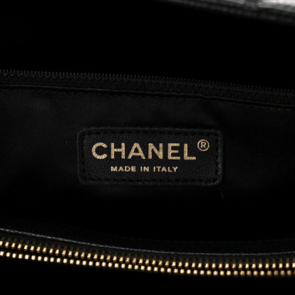 Chanel Caviar Quilted Grand Shopping Tote GST Black 7 of 12