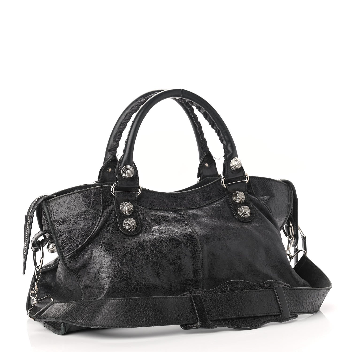 Balenciaga Agneau Giant 21 Silver Hardware Part Time Black 4 of 17