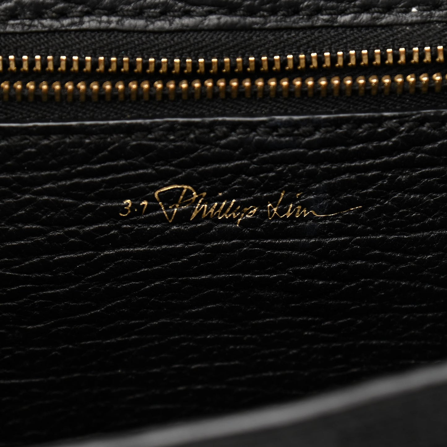 Textured Calfskin Mini Pashli Satchel Black