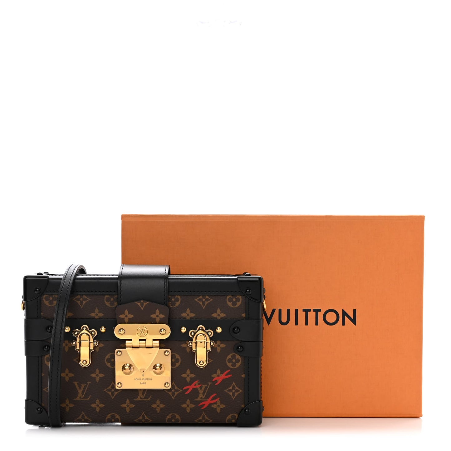 Monogram Petite Malle Black