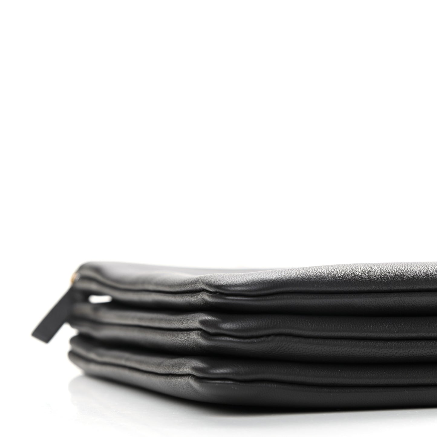 Lambskin Large Trio Crossbody Bag Anthracite