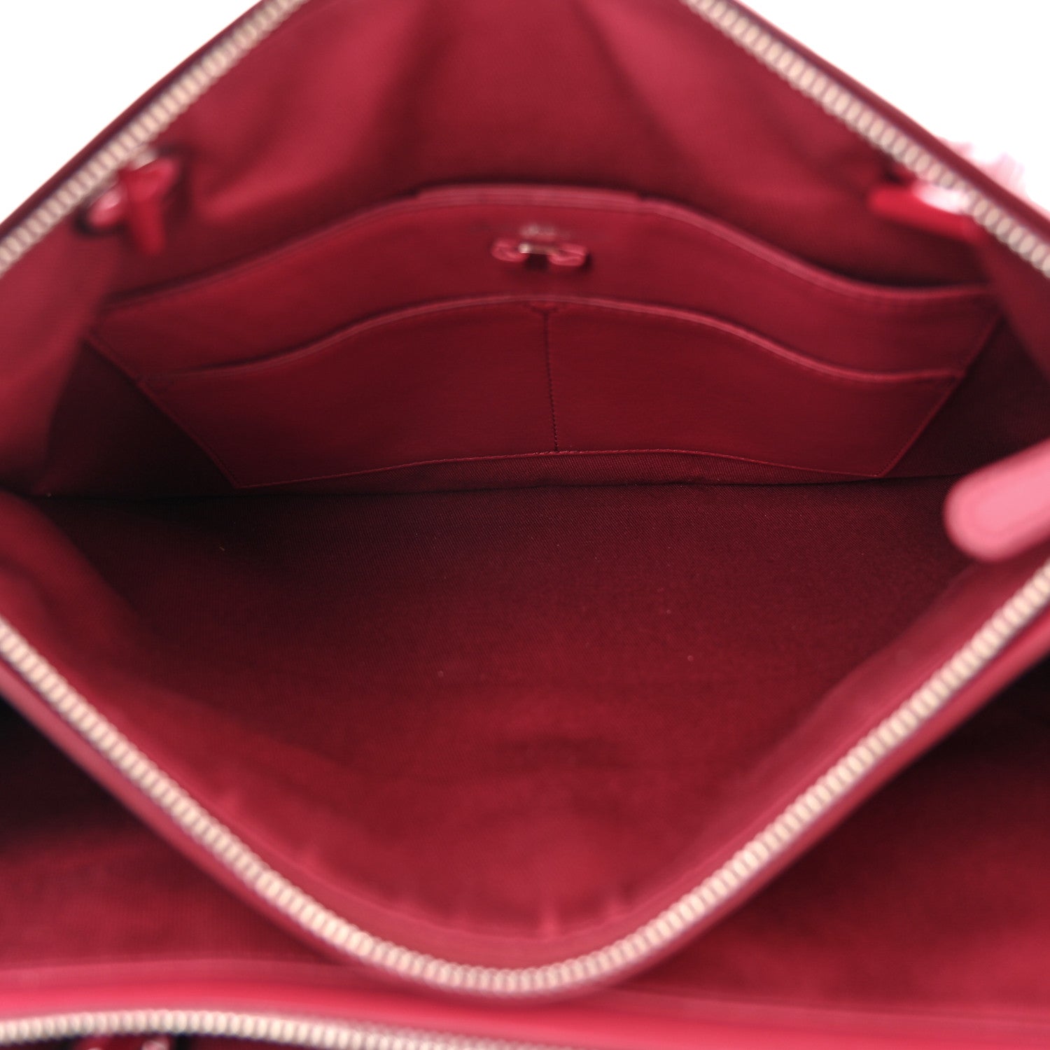 Salvatore Ferragamo Calfskin Viva Bow Tote Melagrana 6 of 11