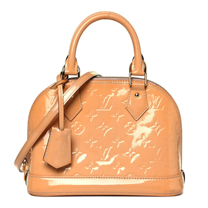 Louis Vuitton Vernis Alma BB Dune 1 of 11