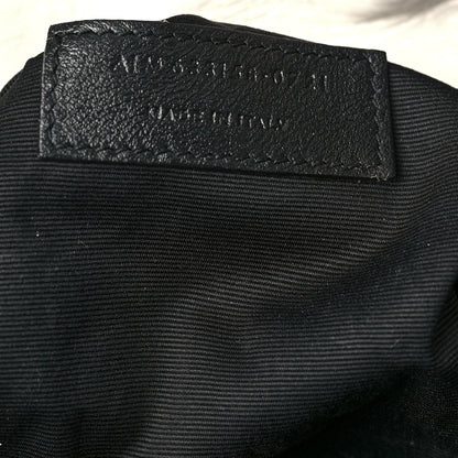 Saint Laurent Crinkled Calfskin Matelasse Monogram Medium Niki Chain Satchel Ivory 6 of 8
