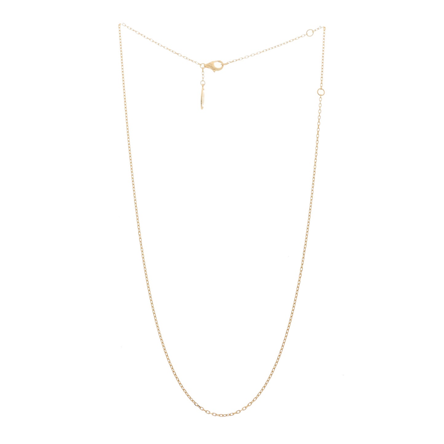 18K Yellow Gold Chain Necklace