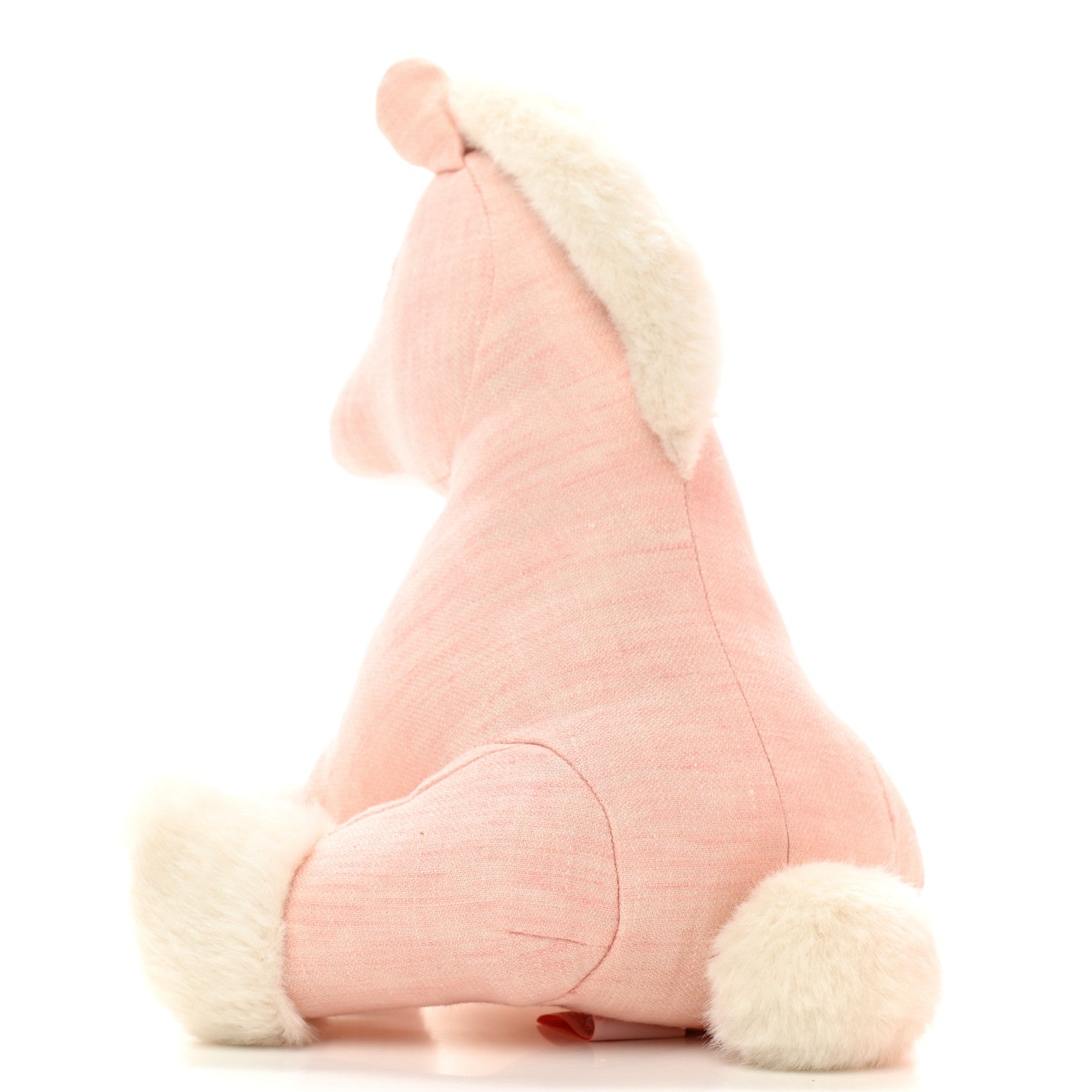 Hermes Linen Baby Hermy Plush Toy Rose Lilas 3 of 10