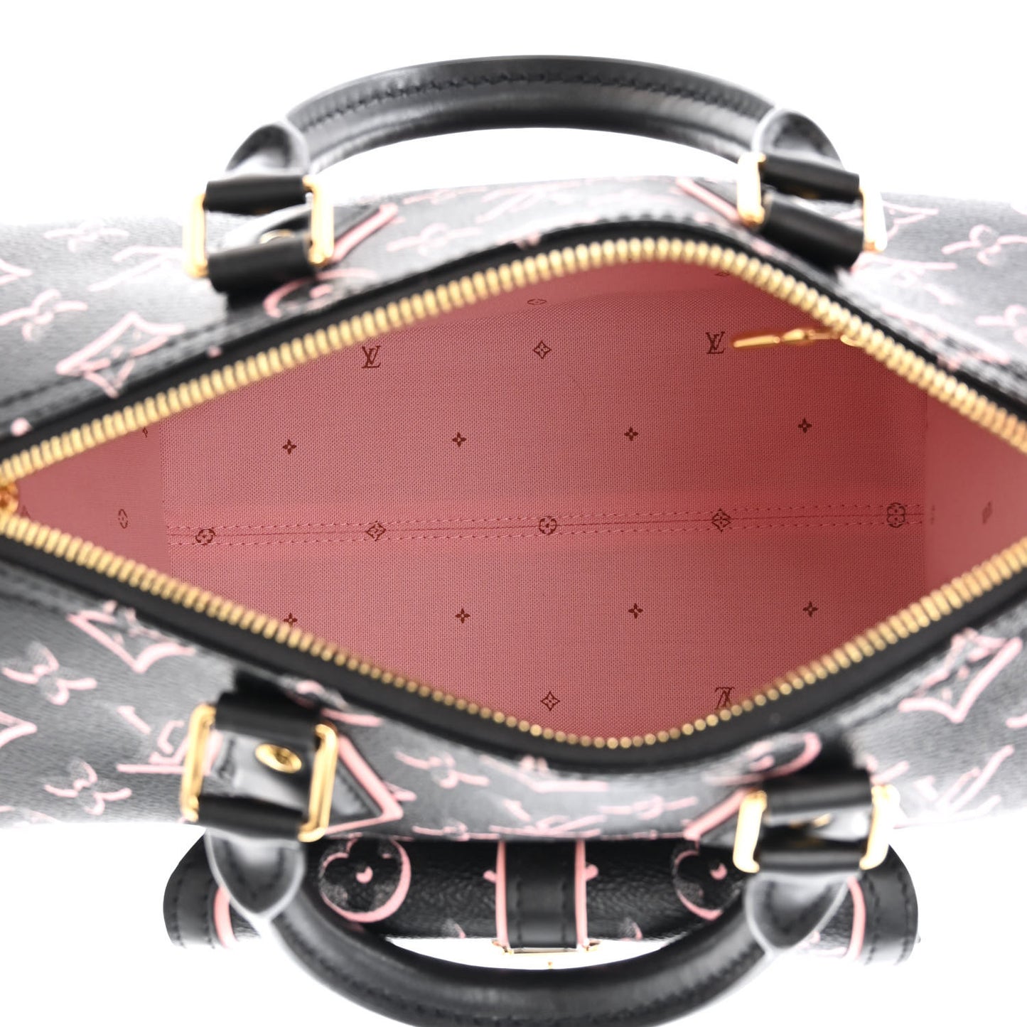 Monogram Fall for You Speedy Bandouliere 25 Black