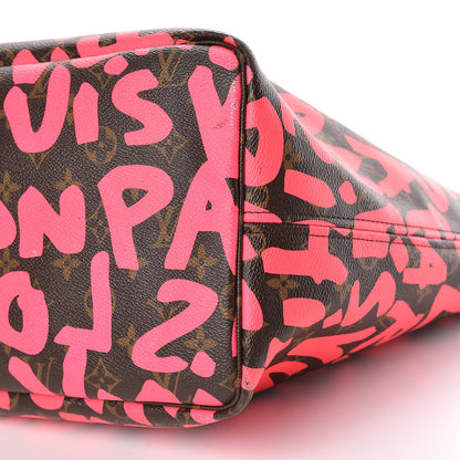 Louis Vuitton Monogram Graffiti Neverfull GM Fuchsia 10 of 18