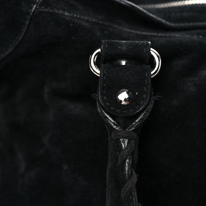 Balenciaga Baby Daim Suede Classic Silver Hardware City Black 17 of 35