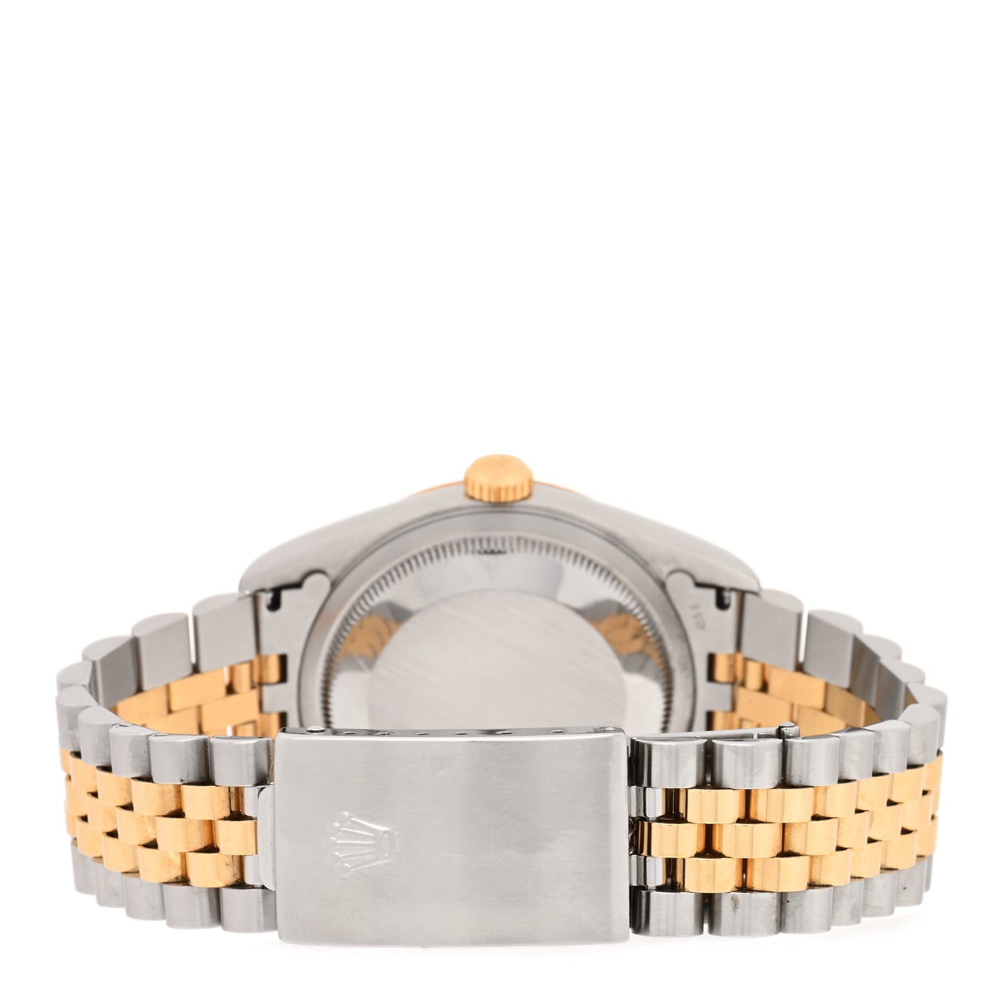 Stainless Steel 18K Yellow Gold 36mm Oyster Perpetual Datejust Watch Champagne 116233