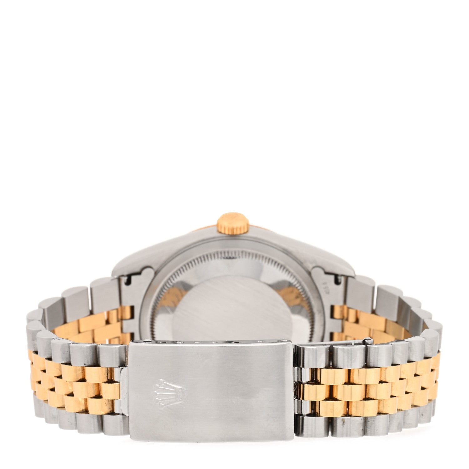 Rolex Stainless Steel 18K Yellow Gold 36mm Oyster Perpetual Datejust Watch Champagne 116233 3 of 4