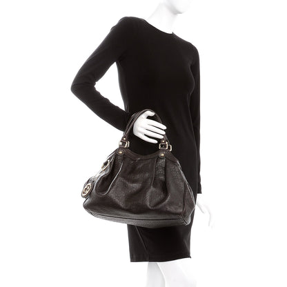 Gucci Guccissima Medium Sukey Tote Chocolate 2 of 13