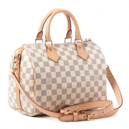 Louis Vuitton Damier Azur Speedy Bandouliere 25 2 of 8