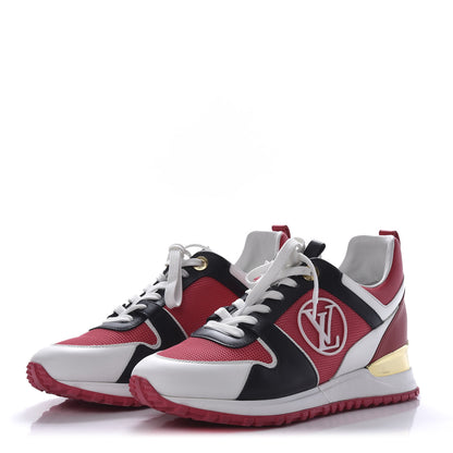 Louis Vuitton Calfskin Run Away Sneakers 36 Framboise Pink 3 of 9