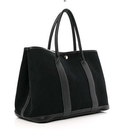 Hermes Toile Negonda Garden Party Tote 36 MM Black 5 of 10