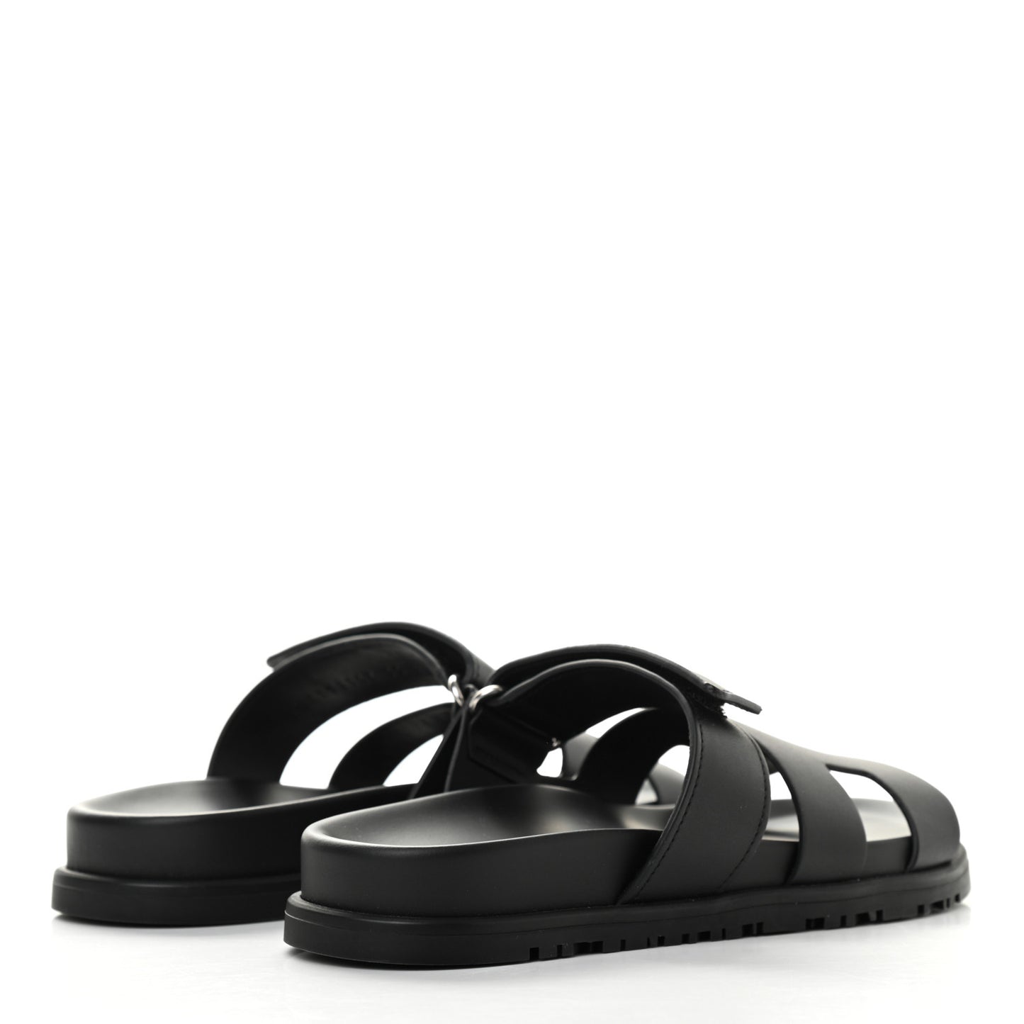 Calfskin Womens Chypre Sandals 36 Black