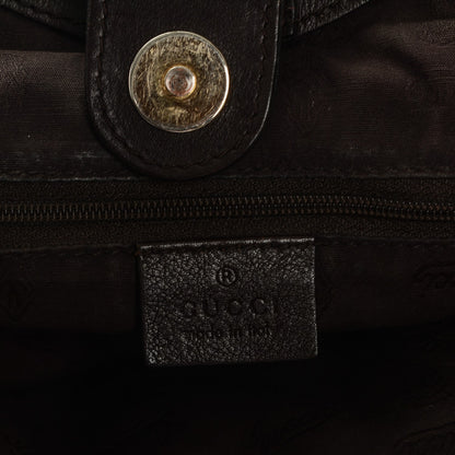 Gucci Guccissima Medium Sukey Tote Chocolate 6 of 6