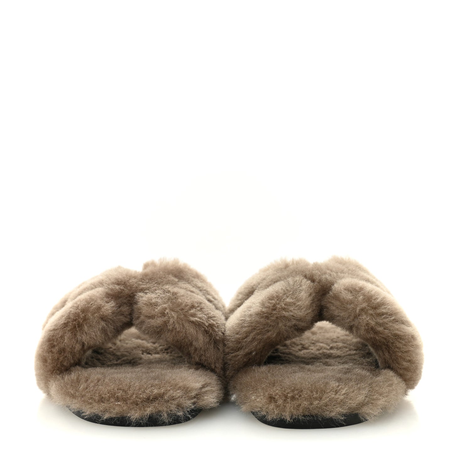 Woolskin Oran Sandals 37.5 Etoupe