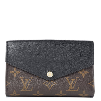 Louis Vuitton Monogram Pallas Compact Wallet Black 1 of 9