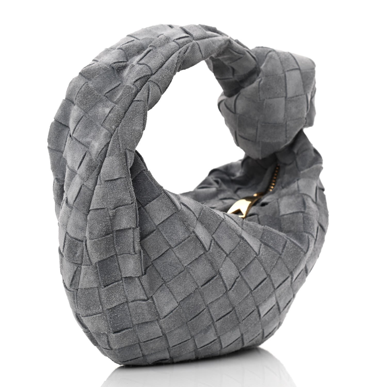Bottega Veneta Suede Intrecciato Mini Jodie Thunder 3 of 11