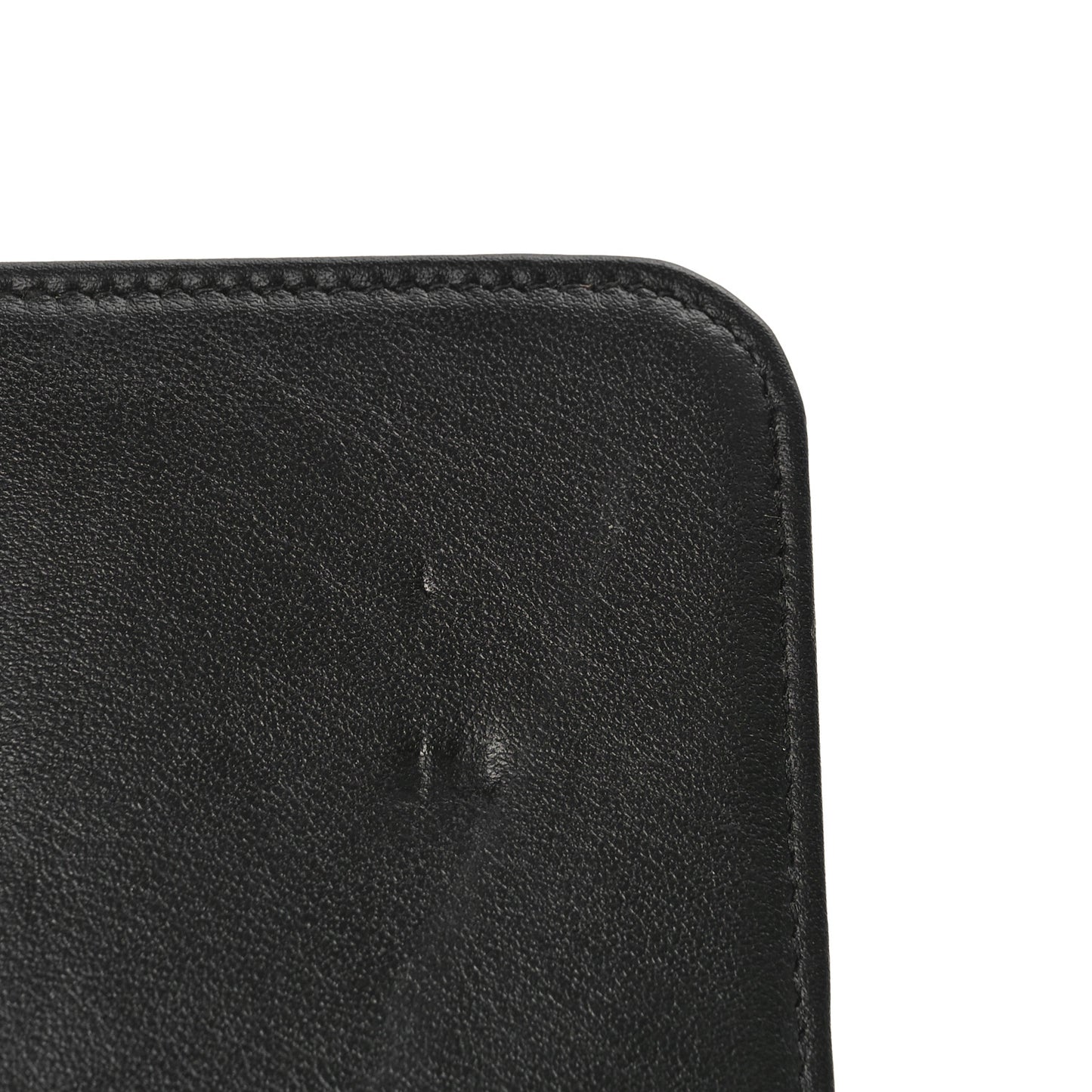 Caviar Quilted Vintage Mademoiselle Wallet On Chain WOC Black