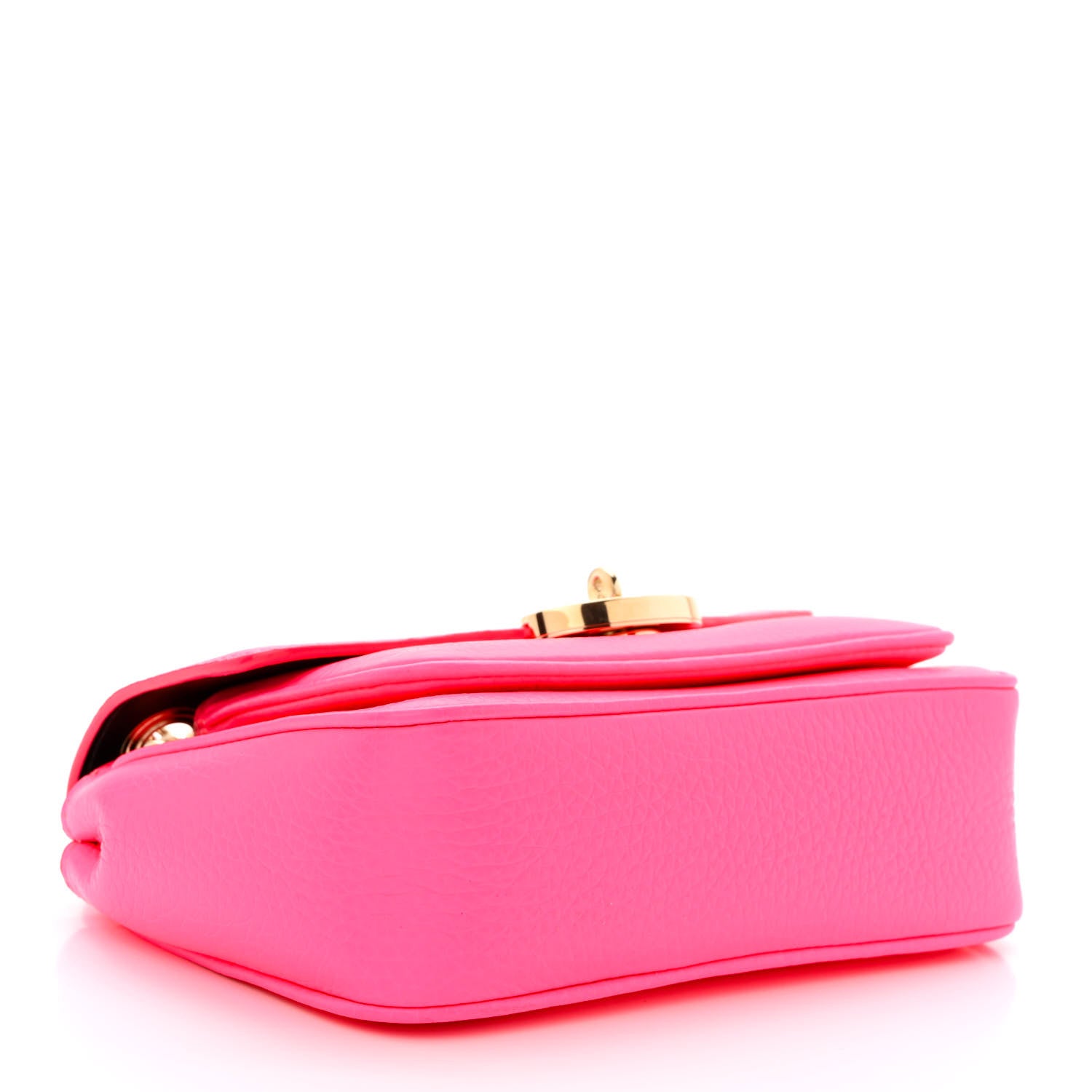 Mulberry Heavy Grained Calfskin Mini Darley Satchel Neon Pink 4 of 10