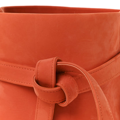 The Row Nubuck Mini Leo Bucket Bag Orange 7 of 9