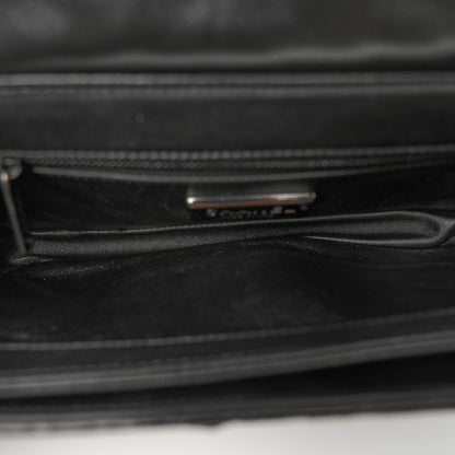 Chanel Snakeskin Medium Perfect Edge Flap Black 5 of 10