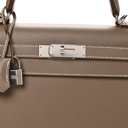 Hermes Epsom Kelly Sellier 28 Etoupe 8 of 10