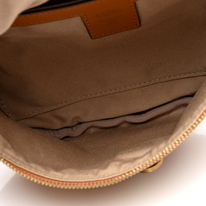 MCM Visetos Medium Fusten Belt Bag Cognac 5 of 9