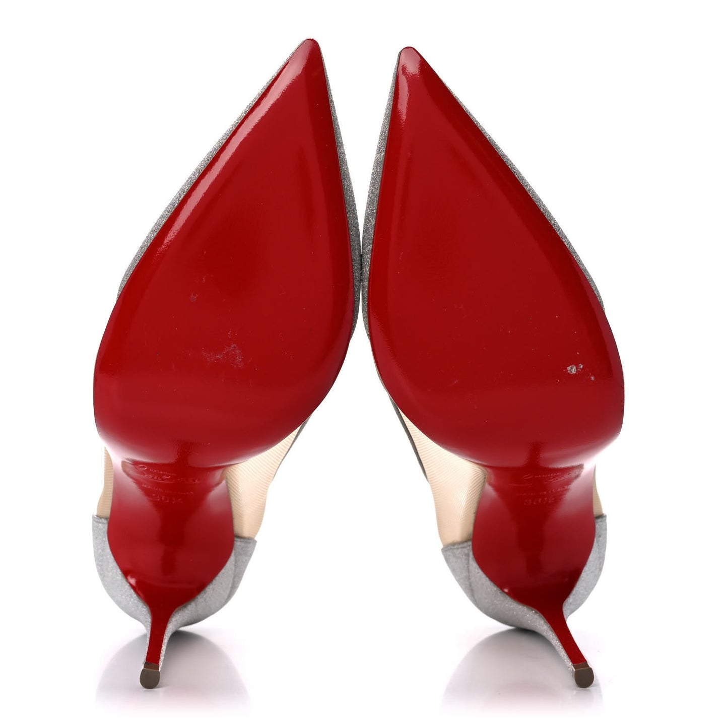 Glitter Mini Rete Galativi 100 Pumps 36.5 Silver