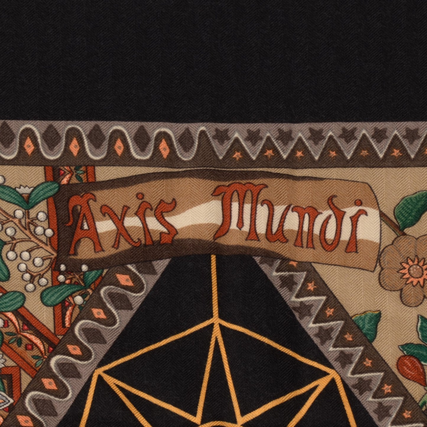 Cashmere Silk Axis Mundi Shawl 140