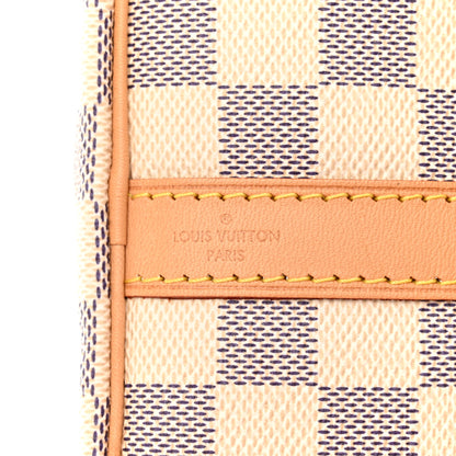 Louis Vuitton Damier Azur Speedy Bandouliere 25 7 of 10