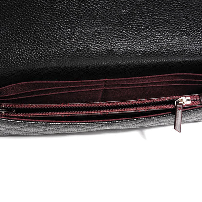 Chanel Caviar Quilted Travel Wallet Black 7 of 8