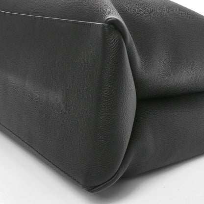 Louis Vuitton Grained Calfskin Lockme Shopper Black 10 of 10