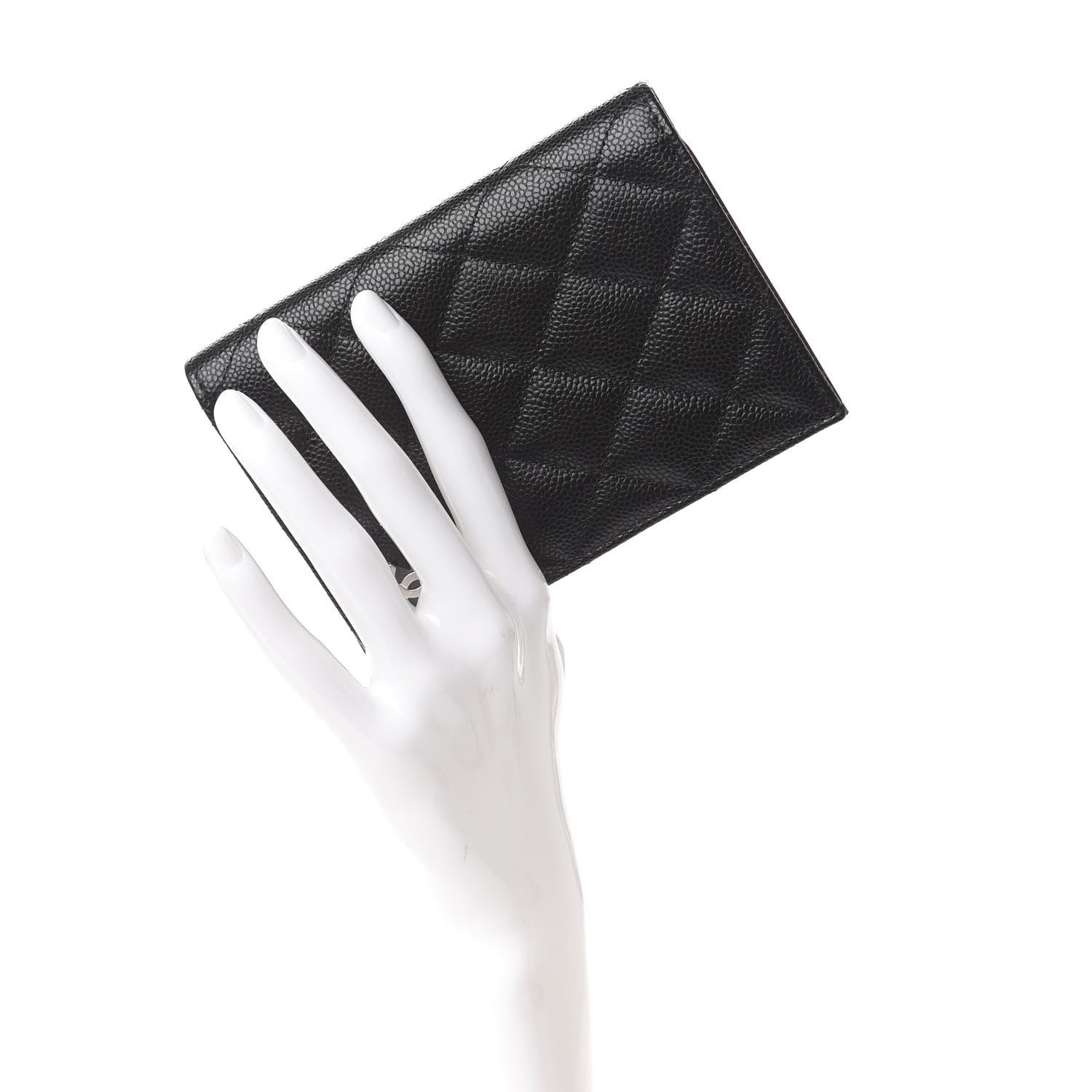 Chanel Caviar Quilted Passport Holder Black 2 of 8