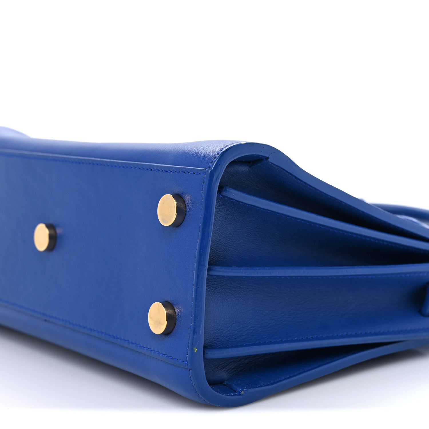Saint Laurent Calfskin Nano Sac De Jour Royal Blue 10 of 11
